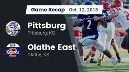 Recap: Pittsburg  vs. Olathe East  2018