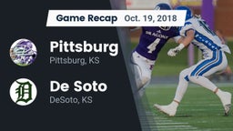 Recap: Pittsburg  vs. De Soto  2018