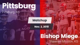 Matchup: Pittsburg High vs. Bishop Miege  2018