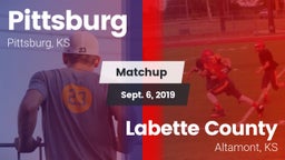 Matchup: Pittsburg High vs. Labette County  2019