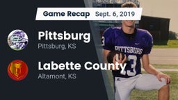 Recap: Pittsburg  vs. Labette County  2019