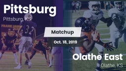 Matchup: Pittsburg High vs. Olathe East  2019