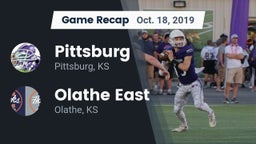 Recap: Pittsburg  vs. Olathe East  2019
