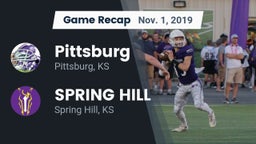 Recap: Pittsburg  vs. SPRING HILL  2019