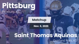 Matchup: Pittsburg High vs. Saint Thomas Aquinas  2020
