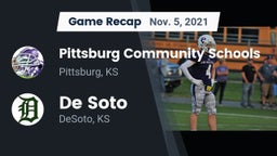 Recap: Pittsburg Community Schools vs. De Soto  2021