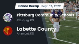 Recap: Pittsburg Community Schools vs. Labette County  2022