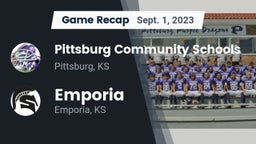 Recap: Pittsburg Community Schools vs. Emporia  2023