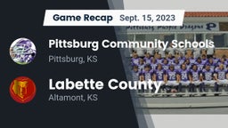 Recap: Pittsburg Community Schools vs. Labette County  2023