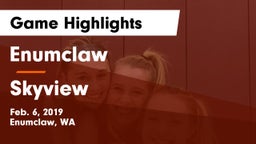 Enumclaw  vs Skyview  Game Highlights - Feb. 6, 2019