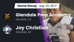 Recap: Glendale Prep Academy  vs. Joy Christian  2017