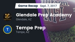 Recap: Glendale Prep Academy  vs. Tempe Prep  2017