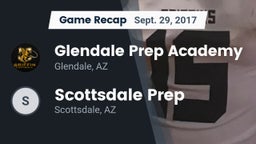 Recap: Glendale Prep Academy  vs. Scottsdale Prep  2017