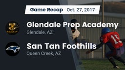 Recap: Glendale Prep Academy  vs. San Tan Foothills  2017