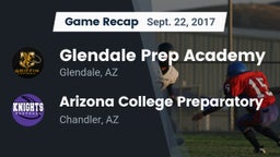 Recap: Glendale Prep Academy  vs. Arizona College Preparatory  2017