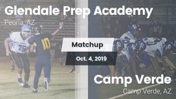 Matchup: Glendale Prep vs. Camp Verde  2019