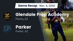 Recap: Glendale Prep Academy  vs. Parker  2020