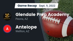 Recap: Glendale Prep Academy  vs. Antelope  2022