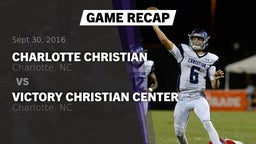 Recap: Charlotte Christian  vs. Victory Christian Center  2016