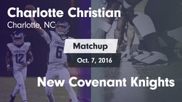 Matchup: Charlotte Christian vs. New Covenant Knights 2016
