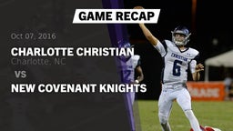 Recap: Charlotte Christian  vs. New Covenant Knights 2016