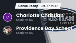 Recap: Charlotte Christian  vs. Providence Day School 2017