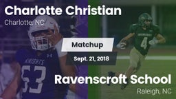 Matchup: Charlotte Christian vs. Ravenscroft School 2018