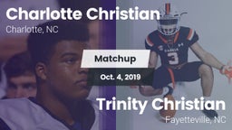 Matchup: Charlotte Christian vs. Trinity Christian  2019