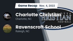 Recap: Charlotte Christian  vs. Ravenscroft School 2022