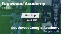 Matchup: Edgewood Academy vs. Southwest Georgia Academy  2017