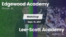 Matchup: Edgewood Academy vs. Lee-Scott Academy 2017
