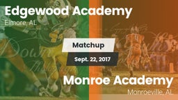 Matchup: Edgewood Academy vs. Monroe Academy  2017
