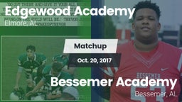 Matchup: Edgewood Academy vs. Bessemer Academy  2017