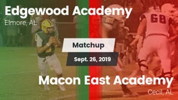 Matchup: Edgewood Academy vs. Macon East Academy  2019