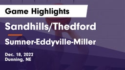 Sandhills/Thedford vs Sumner-Eddyville-Miller  Game Highlights - Dec. 18, 2022