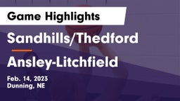 Sandhills/Thedford vs Ansley-Litchfield  Game Highlights - Feb. 14, 2023
