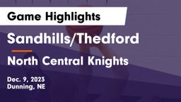 Sandhills/Thedford vs North Central Knights Game Highlights - Dec. 9, 2023