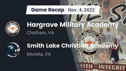 Recap: Hargrave Military Academy  vs. Smith Lake Christian Academy 2022
