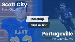 Matchup: Scott City High vs. Portageville  2017