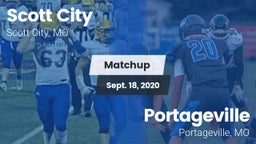 Matchup: Scott City High vs. Portageville  2020