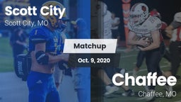 Matchup: Scott City High vs. Chaffee  2020