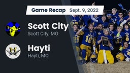 Recap: Scott City  vs. Hayti  2022