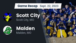 Recap: Scott City  vs. Malden  2023