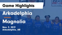 Arkadelphia  vs Magnolia  Game Highlights - Nov. 9, 2019