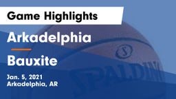 Arkadelphia  vs Bauxite  Game Highlights - Jan. 5, 2021