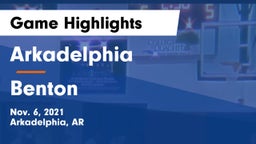 Arkadelphia  vs Benton  Game Highlights - Nov. 6, 2021