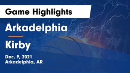 Arkadelphia  vs Kirby  Game Highlights - Dec. 9, 2021