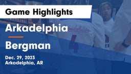 Arkadelphia  vs Bergman   Game Highlights - Dec. 29, 2023