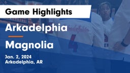 Arkadelphia  vs Magnolia  Game Highlights - Jan. 2, 2024