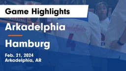 Arkadelphia  vs Hamburg  Game Highlights - Feb. 21, 2024